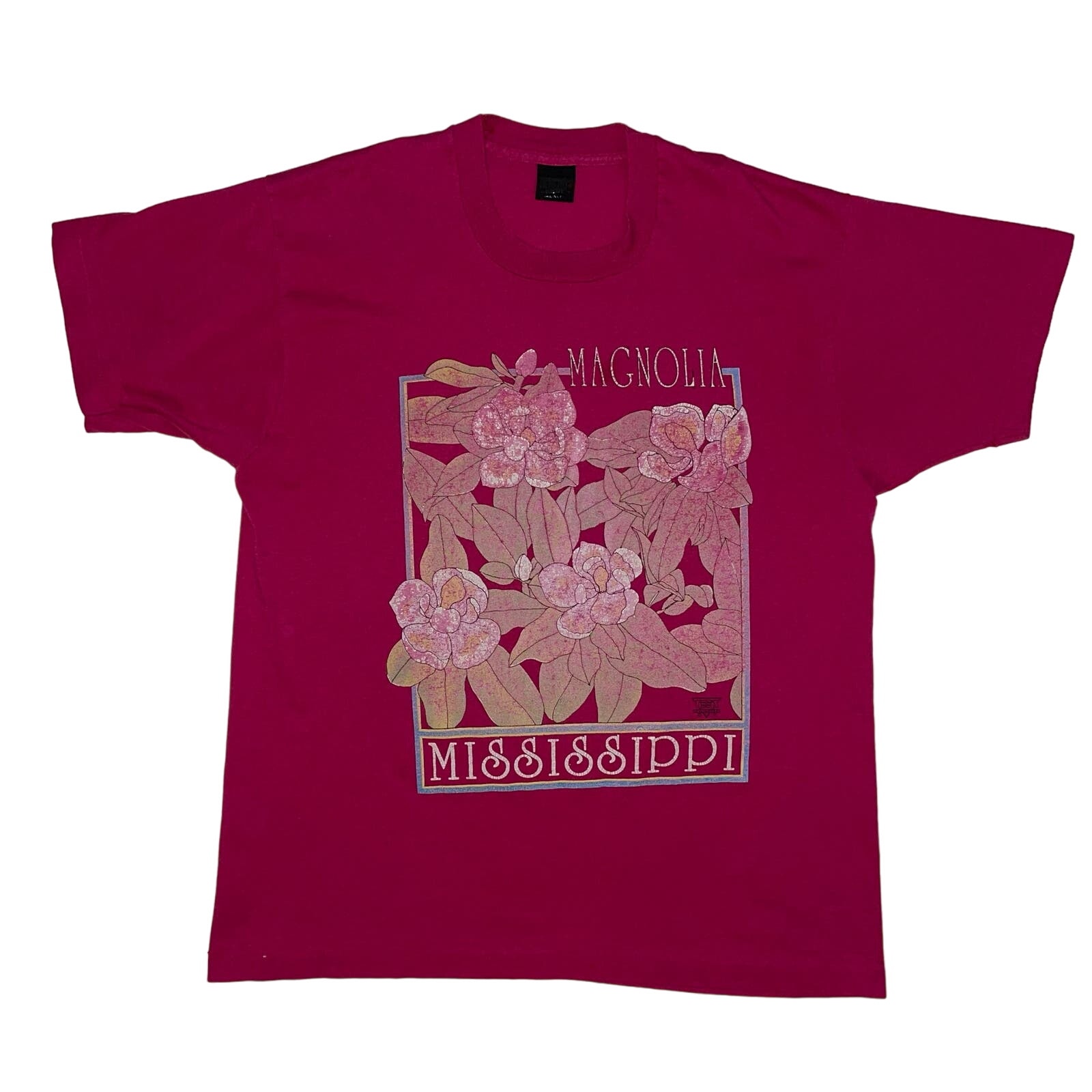 Vintage 80s Magnolia Mississippi Tees Unlimited Screen Stars TShirt